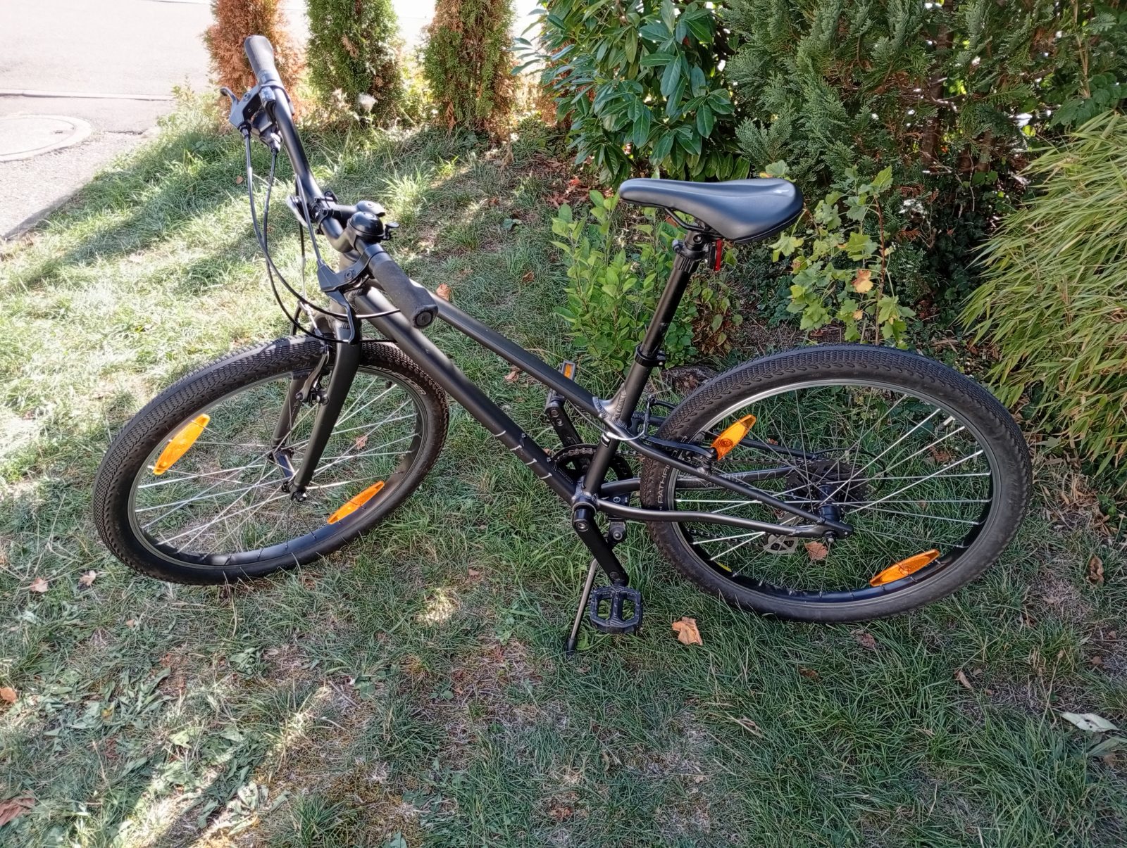 Foto 1 zu „Kinderfahrrad, 20 Zoll, matt schwarz“